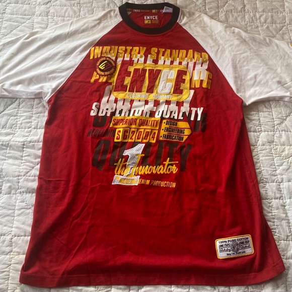 Vintage 90s Enyce Racing Tshirt Size XXL - Picture 1 of 7